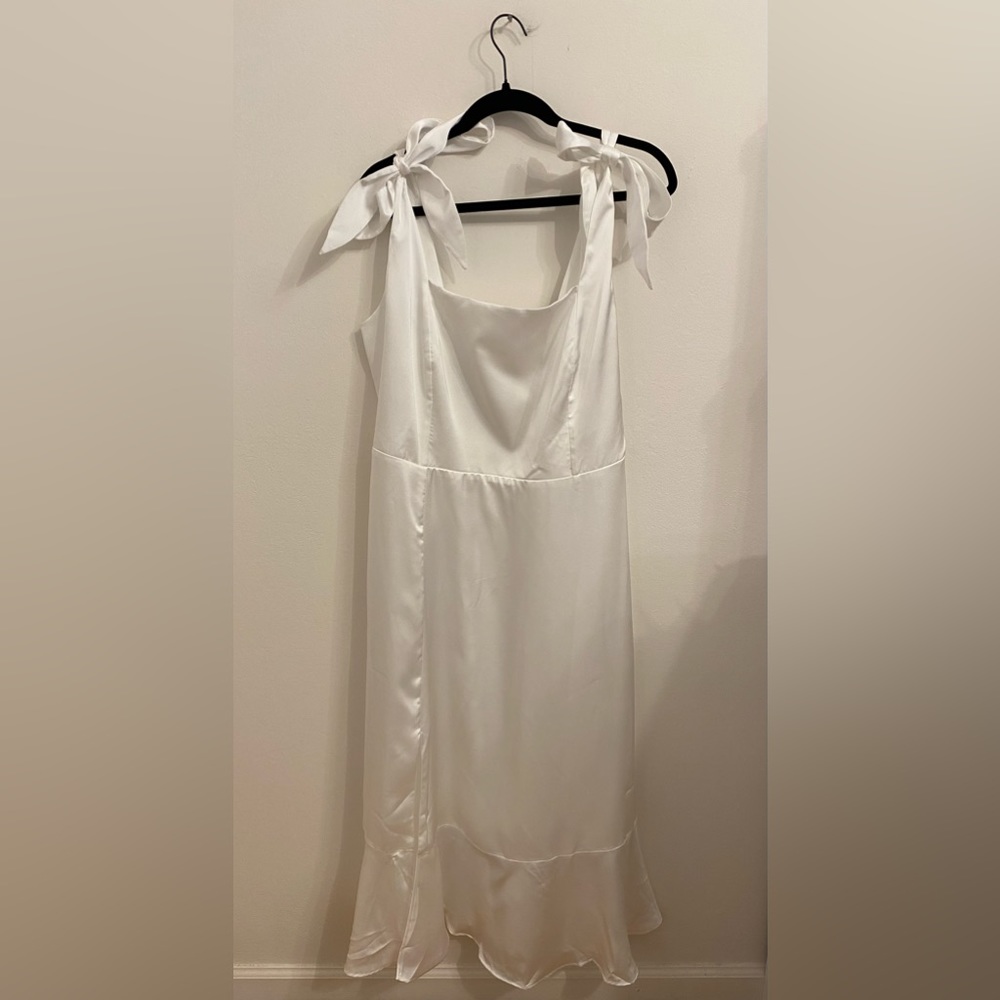 Show Me Your Mumu Garden Midi Dress Plus Size 1X Sash Included EUC